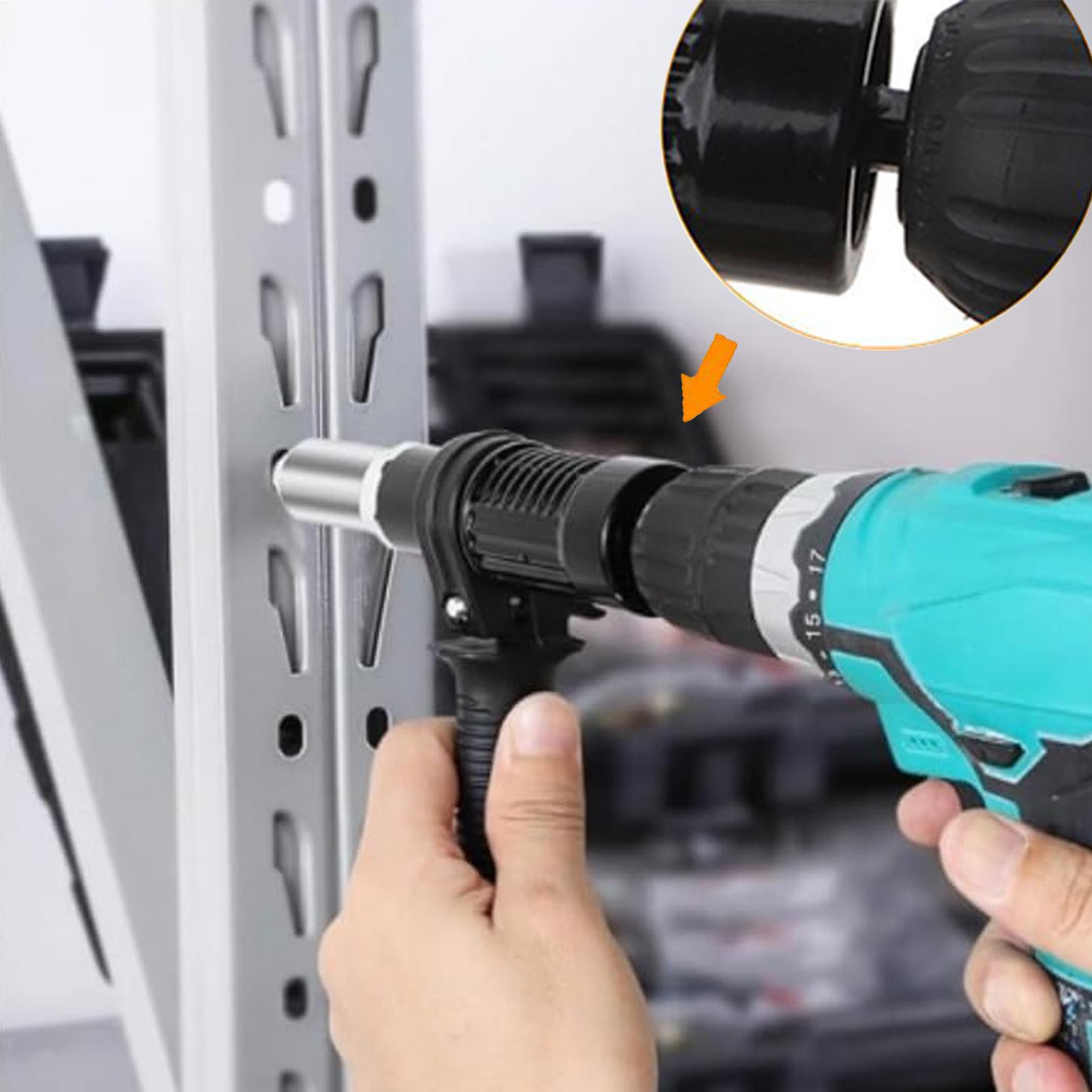 Power Tools For Workshop - Rivet Adapter For Drill Power Drilling