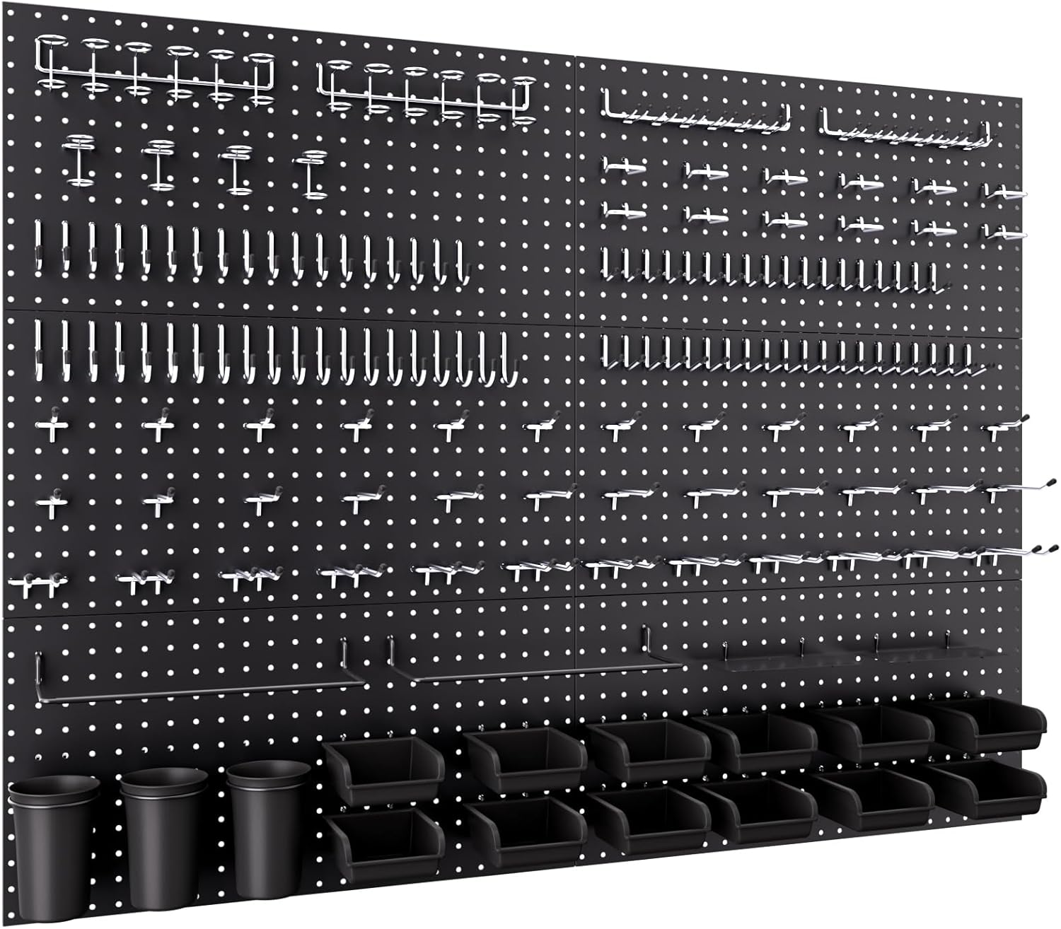 Tools In Metal Workshop - 48x36 Inch Metal Pegboard Kit with