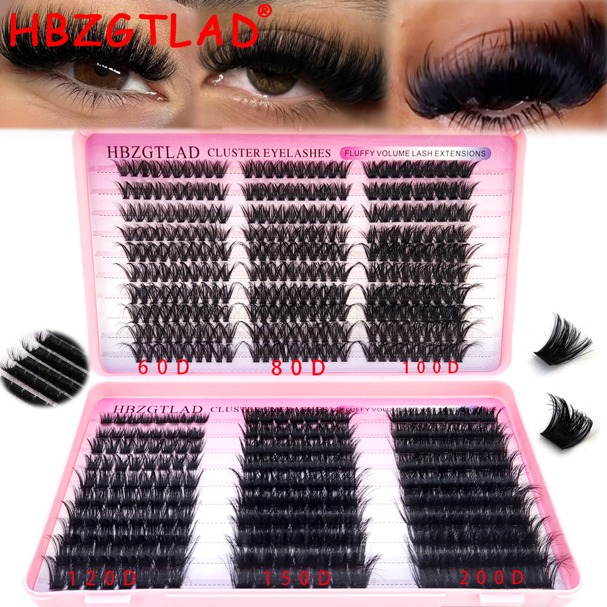 Tools Qa - HBZGTLAD New 60D-200DMix 5D Fluffy Individual