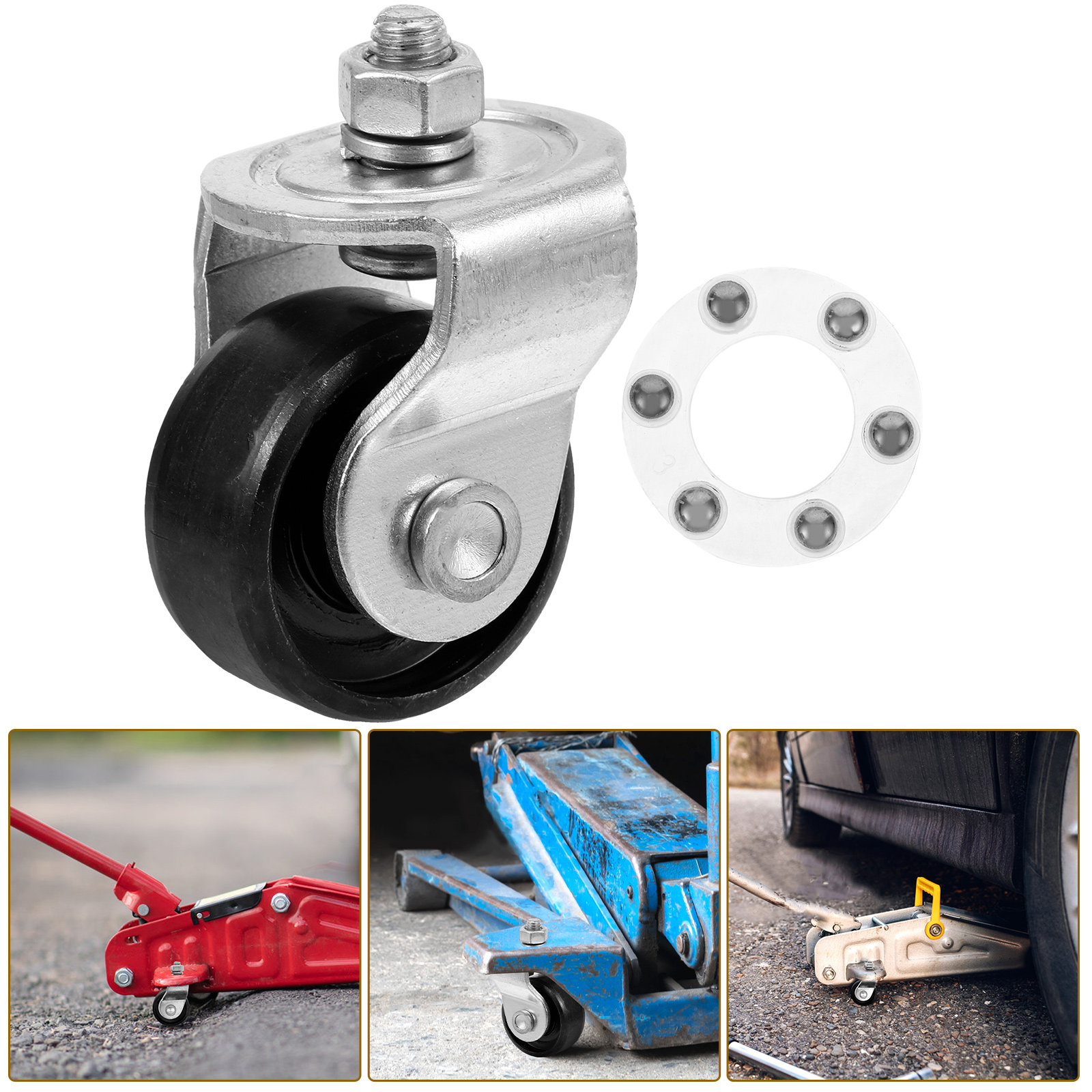 Tools For Garage - Replacement Caster Wheels for 2 Ton