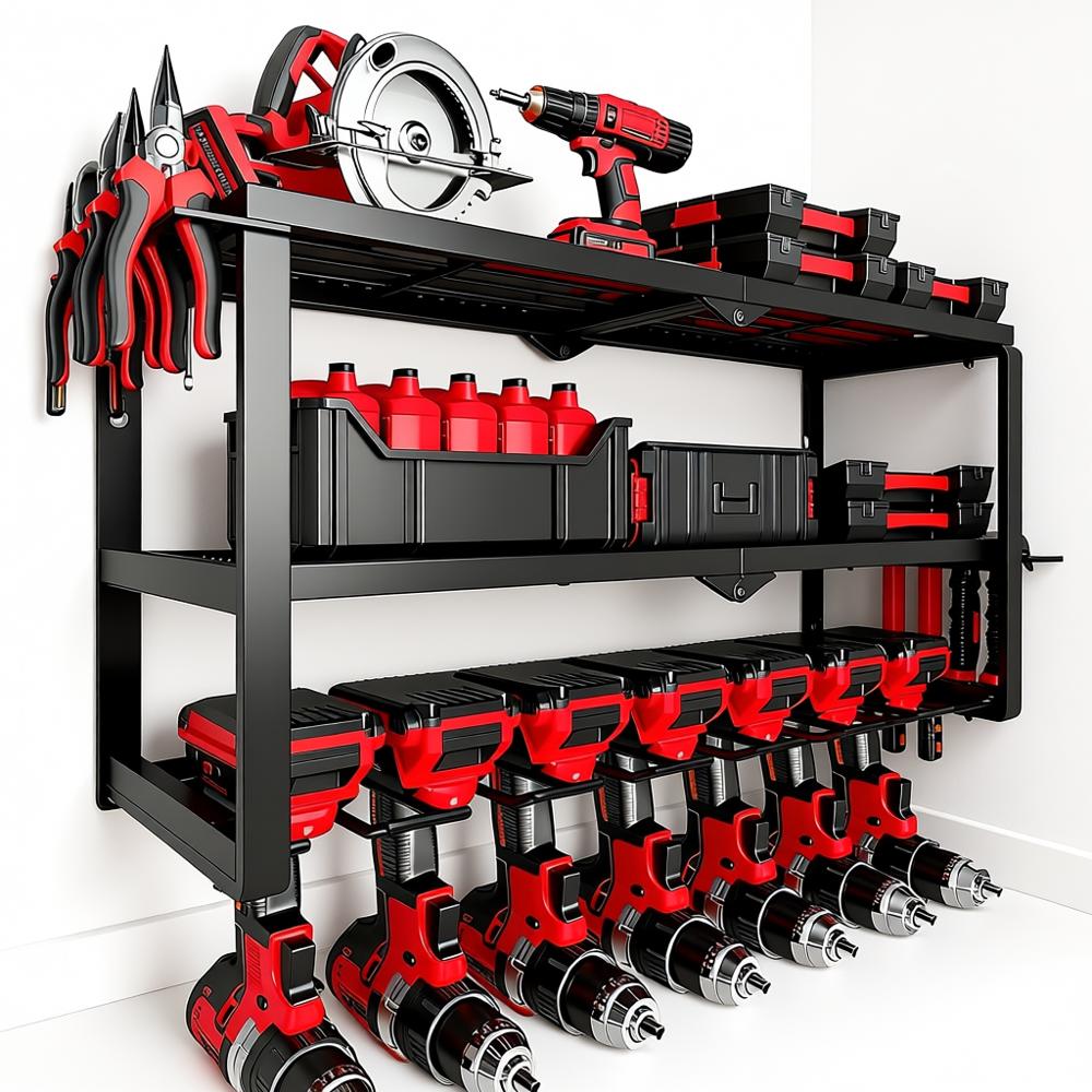 150Lbs 3 Layer Metal Tool Stor - Workshop Tools Holder avaliação e preço