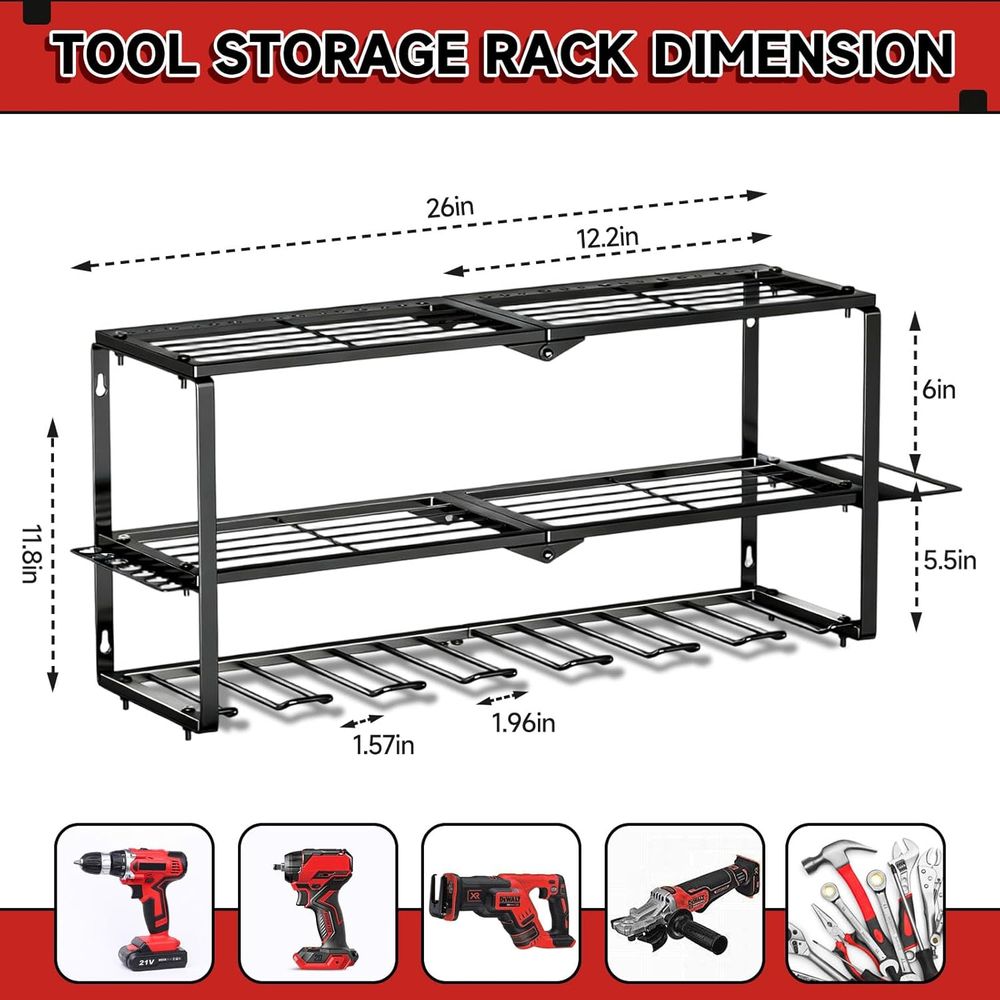 150Lbs 3 Layer Metal Tool Stor - Workshop Tools Holder avaliação e preço