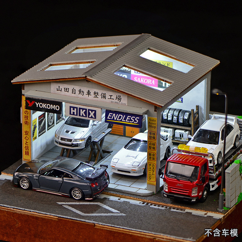 1:64 Scale DIY Auto Repair Sho - Tools For Garage avaliação e preço