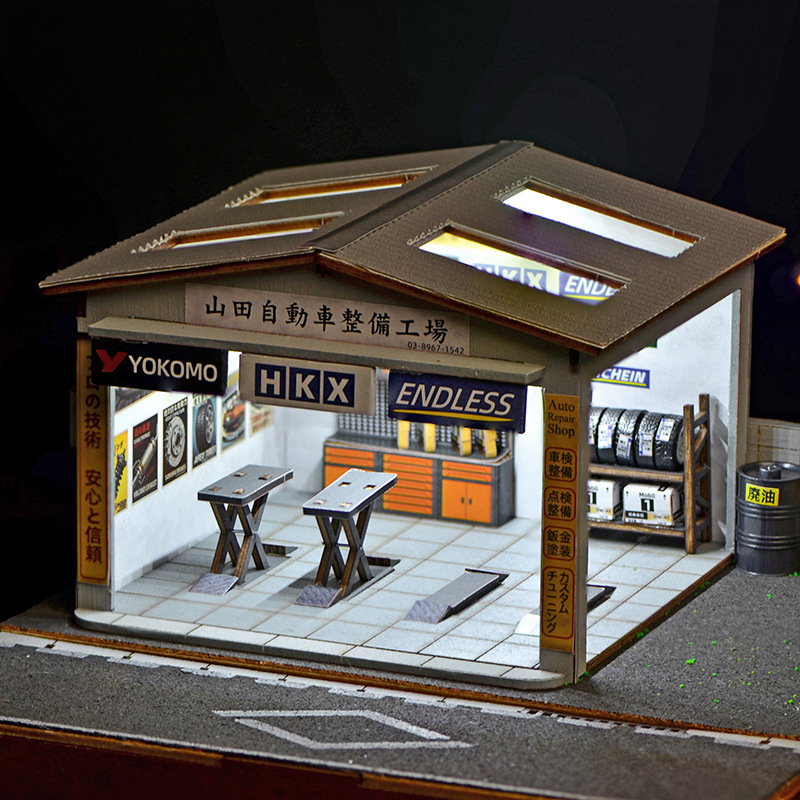 1:64 Scale DIY Auto Repair Sho - Tools For Garage avaliação e preço