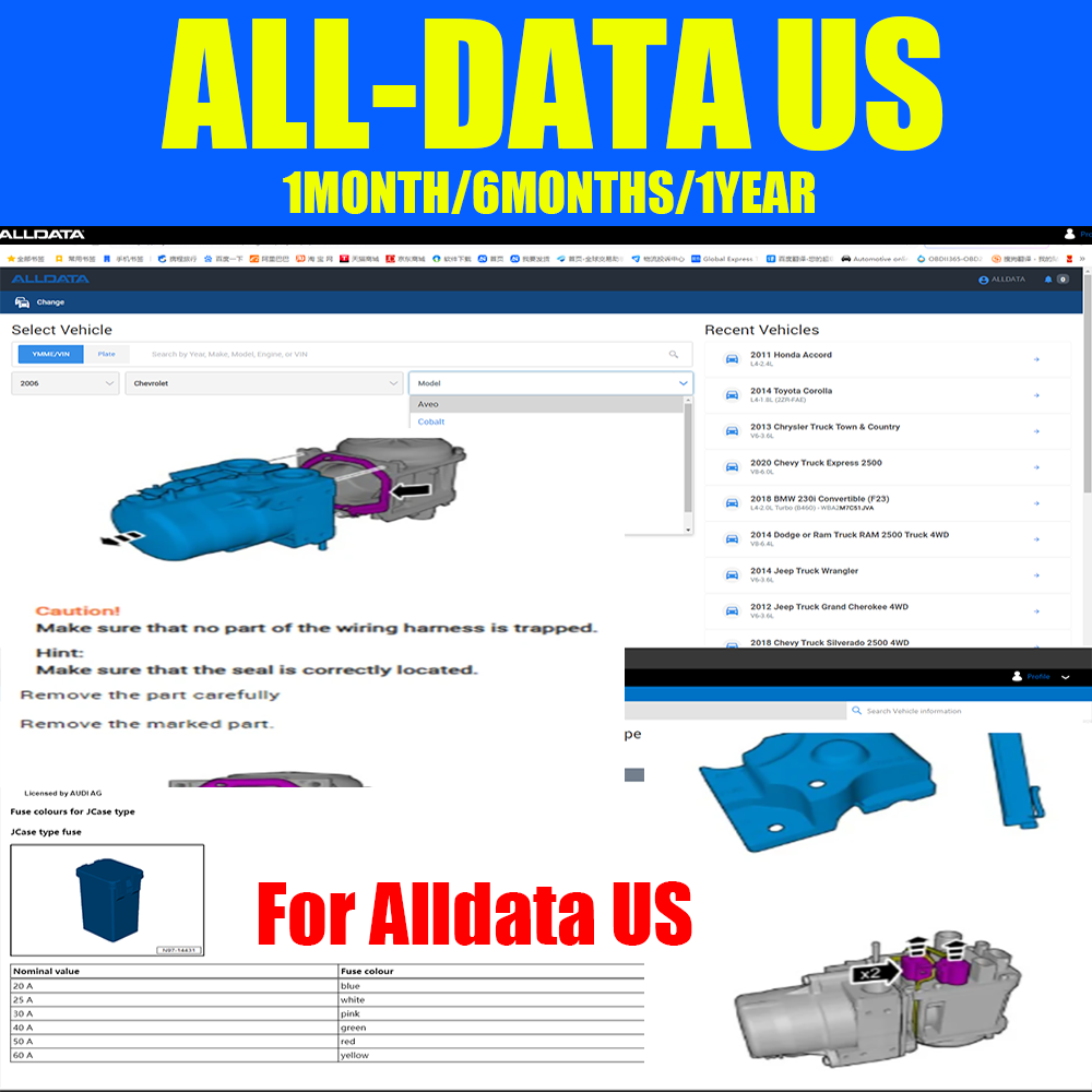 2026 Alldata US Full Version O - Workshop Tools Car avaliação e preço