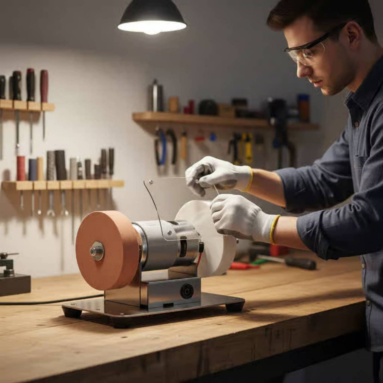 Mini Bench Grinder Multifuncti - Power Tools For Workshop avaliação e preço