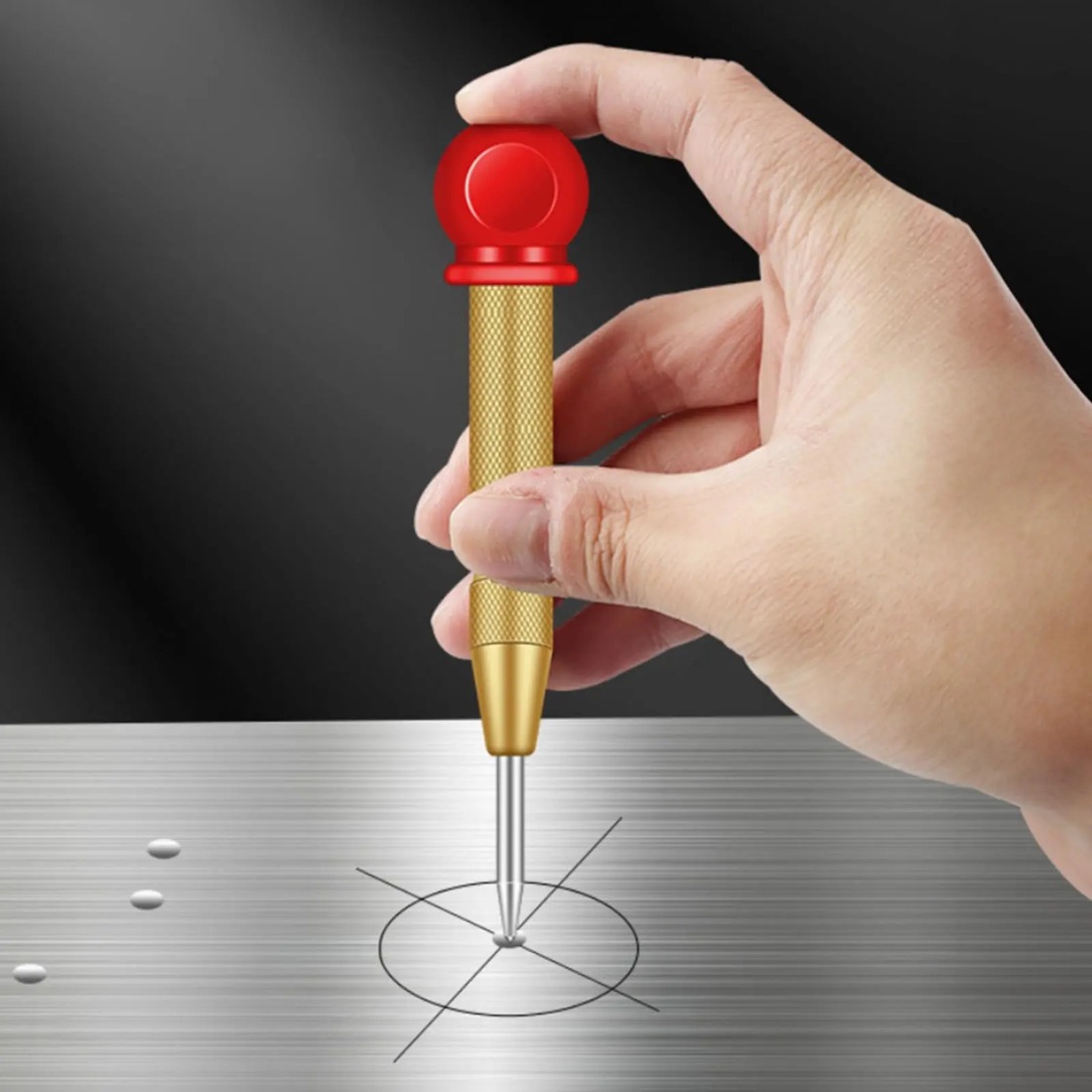 Center Punch with Cap, Automat - Tools In Metal Workshop avaliação e preço