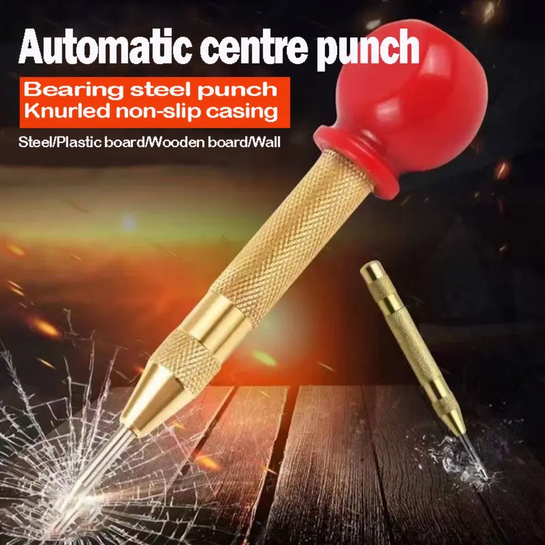 Center Punch with Cap, Automat - Tools In Metal Workshop avaliação e preço