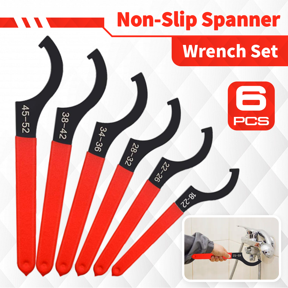 6PCS Half-moon Hook Wrench Non - Maintenance Workshop Tools avaliação e preço