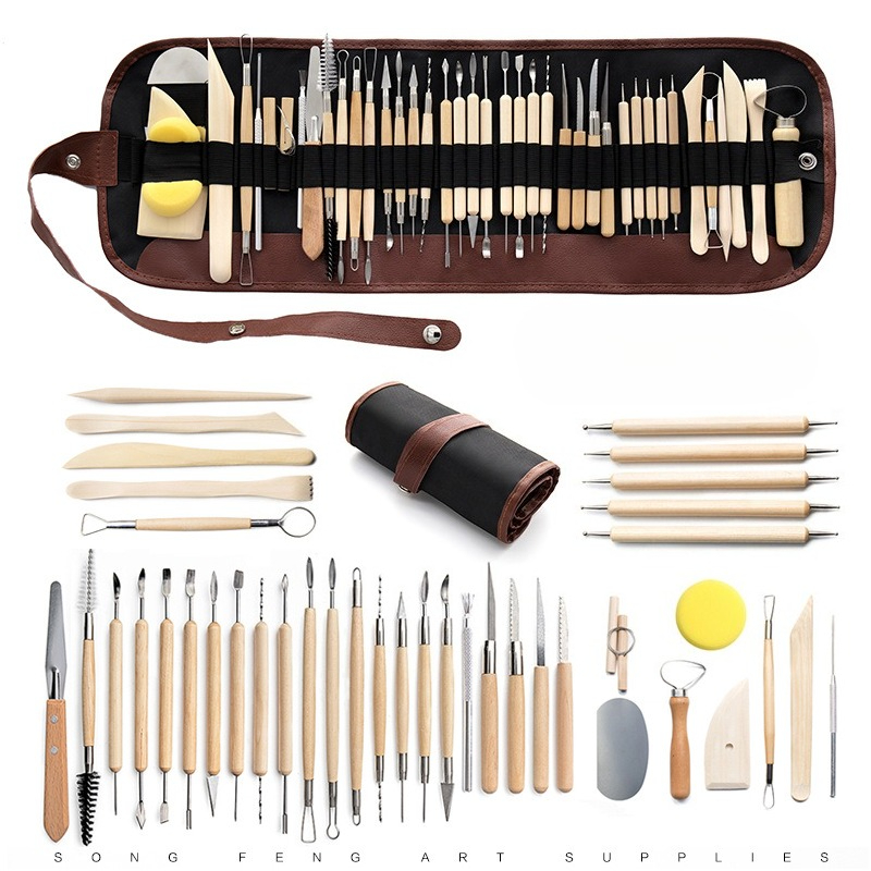 32 piece pottery tools set/Han - Tools Qa avaliação e preço