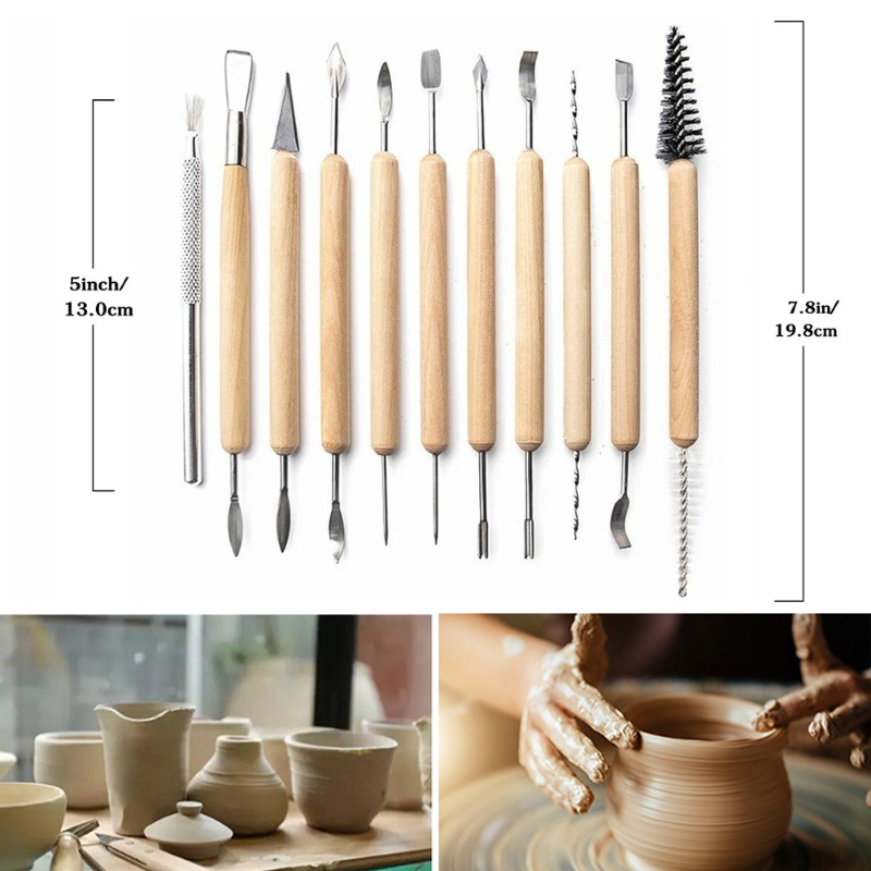 32 piece pottery tools set/Han - Tools Qa avaliação e preço
