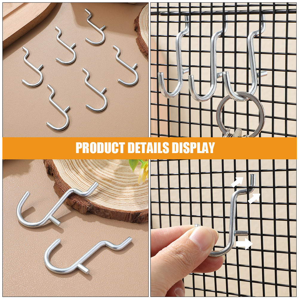 40Pcs Sturdy Pegboard Tool Hoo - Workshop Use Tools avaliação e preço