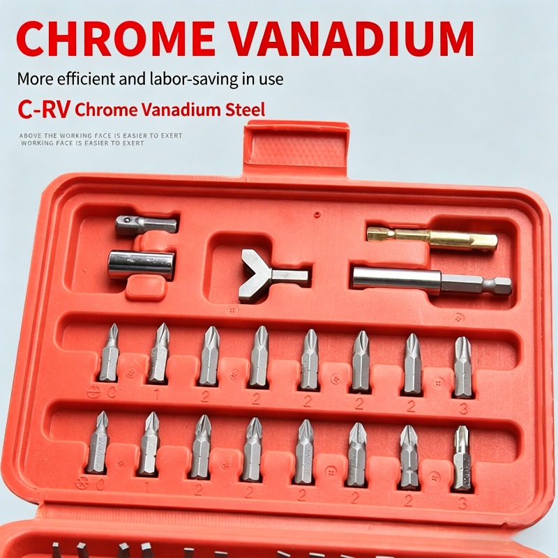 100PCS Screwdriver Bit Set, Ho - Workshop Use Tools avaliação e preço