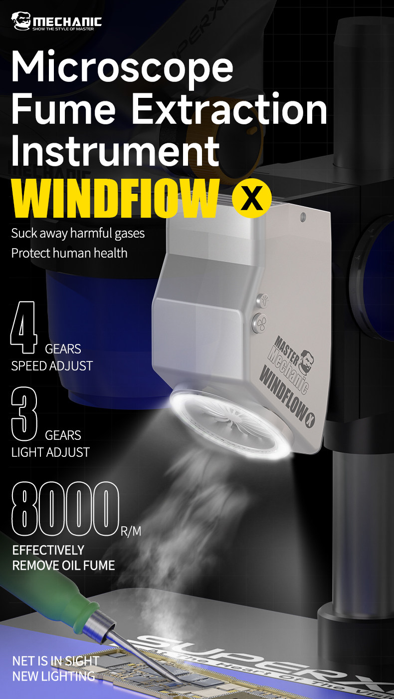 MECHANIC WindFlow X Exhaust Fa - Power Tools For Workshop avaliação e preço