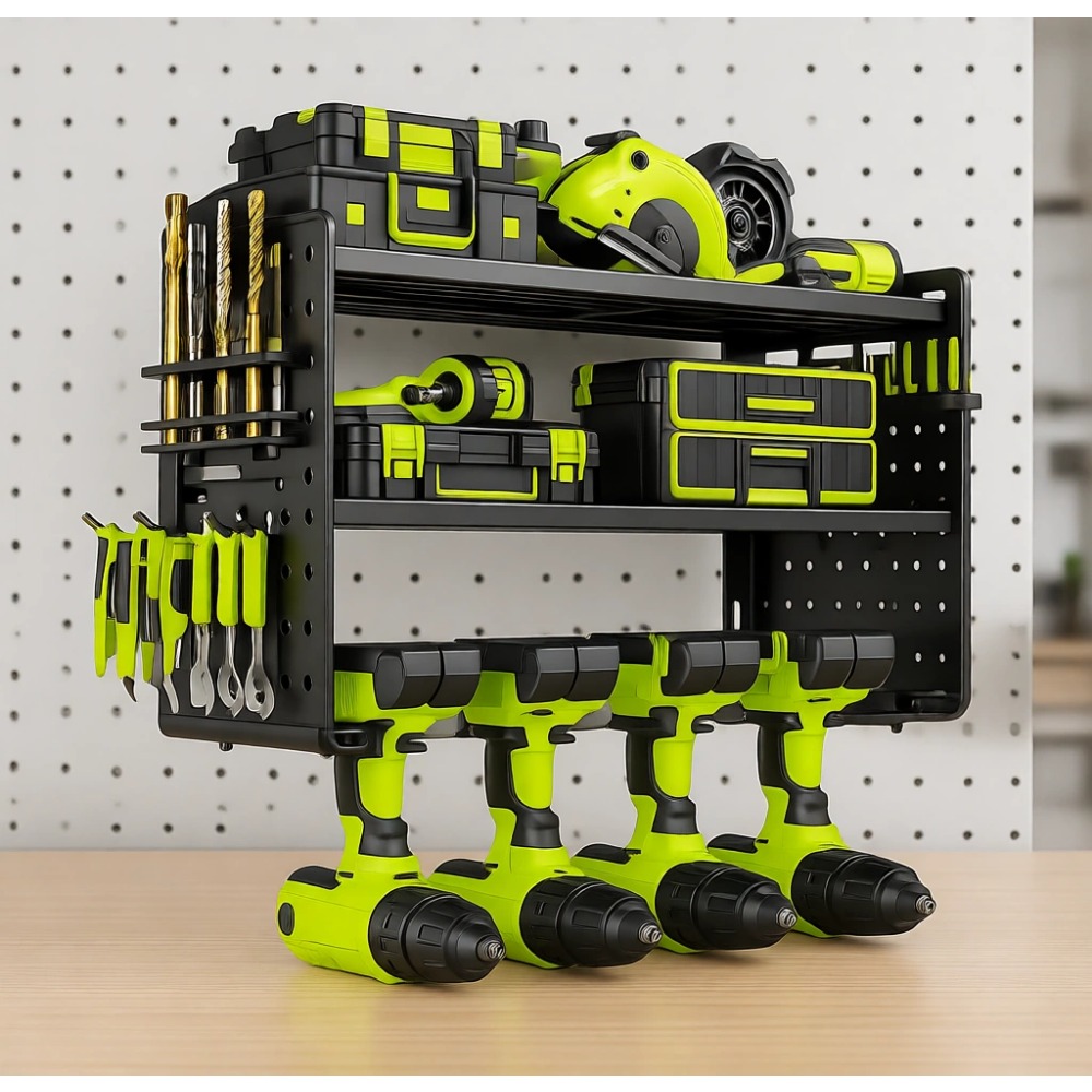 Wall Mount Tool Organizer with - Workshop Tools Holder avaliação e preço