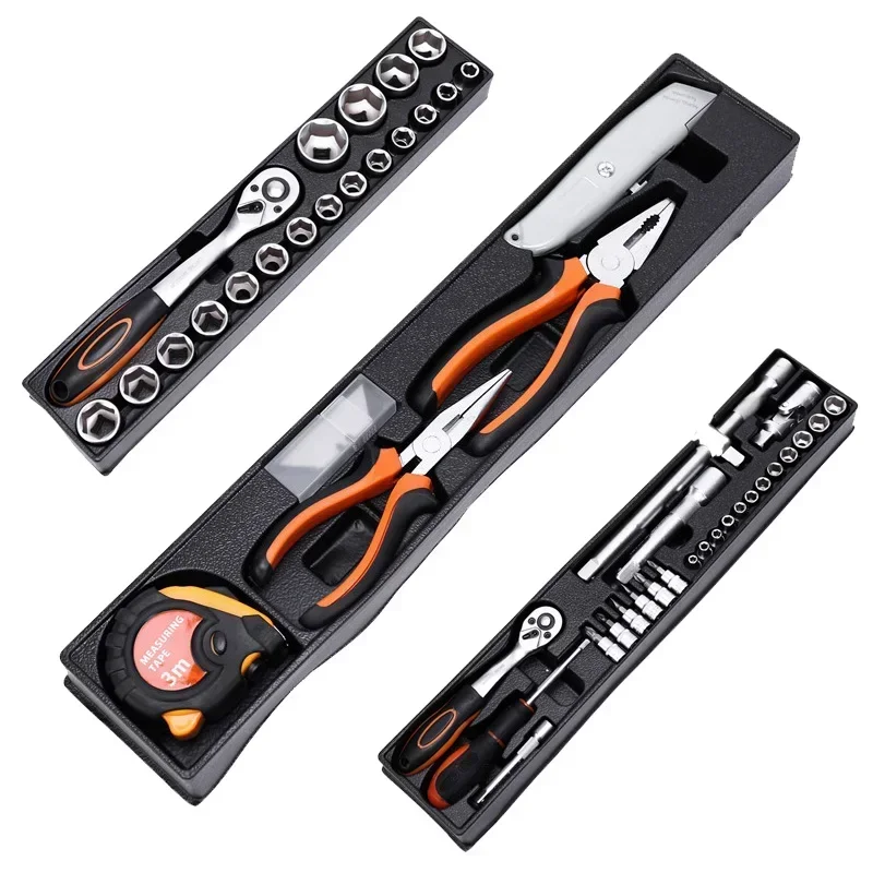Tool Set Iron Box With 3 Drawe - Workshop Tools Price avaliação e preço