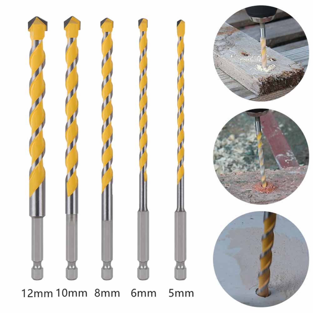 1pc  Hex Shank Drill Bit 5/6/8 - Power Tools For Workshop avaliação e preço