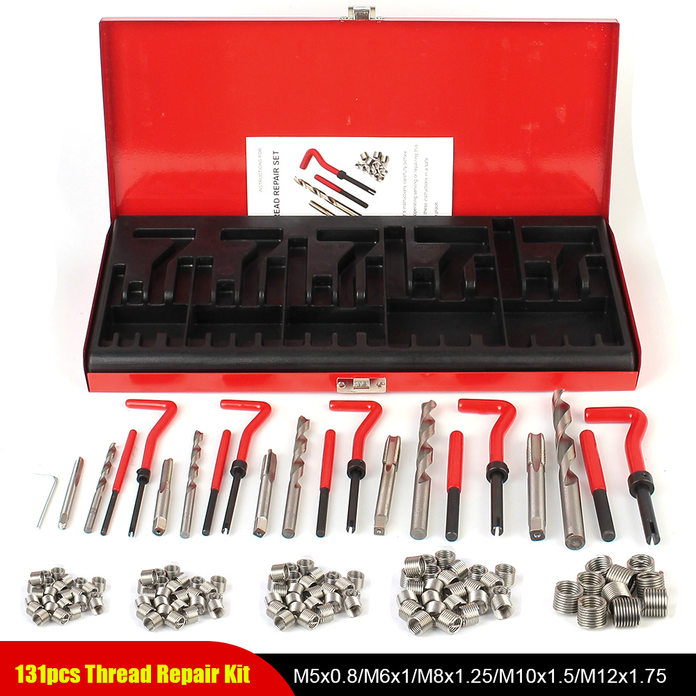 M5 M6 M8 M10 M12 Thread Repair - Maintenance Workshop Tools avaliação e preço