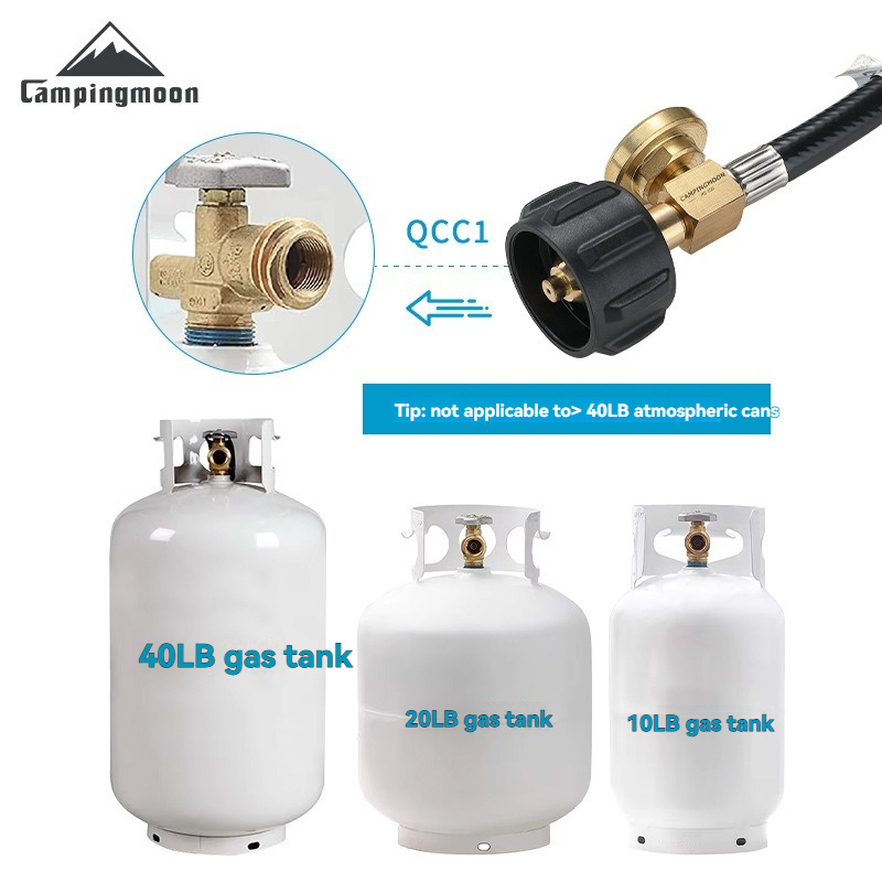 CAMPINGMOON QCC to Propane Ext - Tools Qcc avaliação e preço