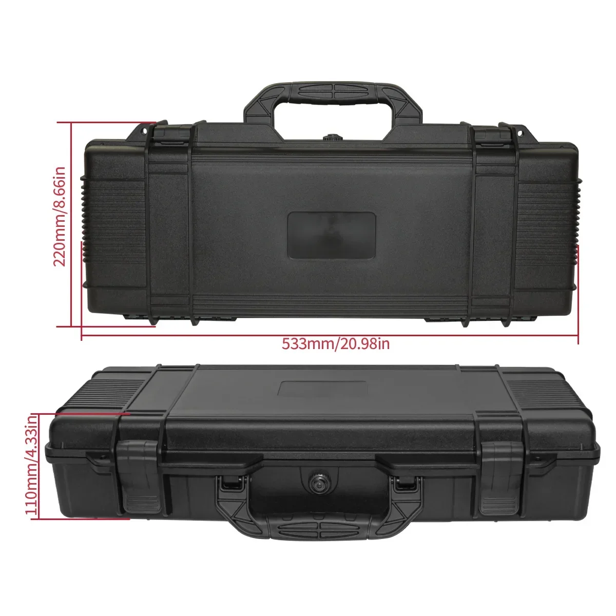 1pc Hard Shell Portable Storag - Workshop Use Tools avaliação e preço